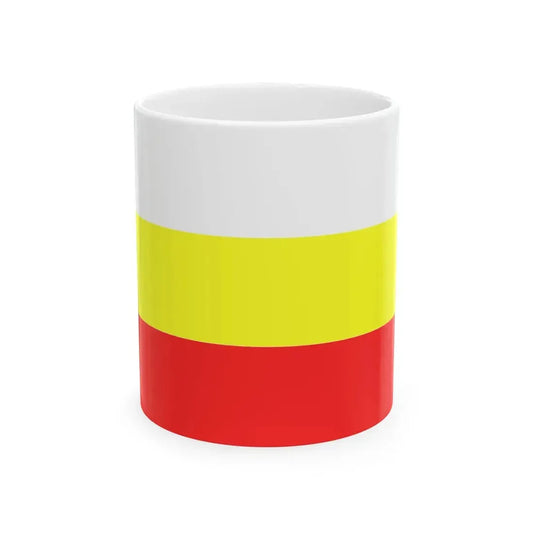 POL grodkow flag (Poland) White Coffee Mug 11oz - Go Mug Yourself