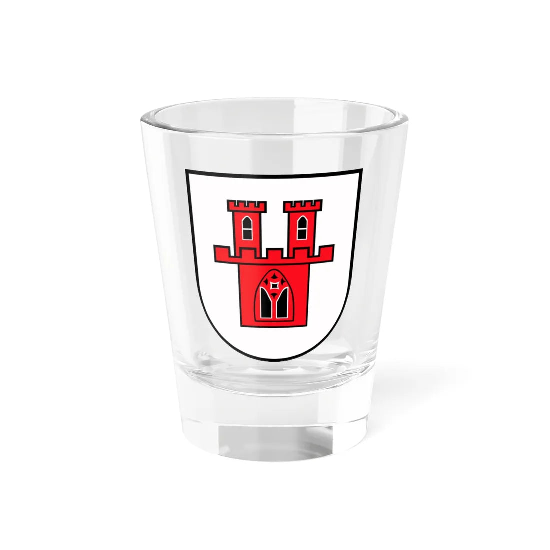 POL Grodków COA old (Poland) (Coat of Arms) Shot Glass 1.5oz 1.5oz - Go Mug Yourself