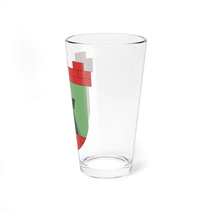 POL Grodziec Będzin COA (Poland) (Coat of Arms) Pint Glass 16oz - Go Mug Yourself