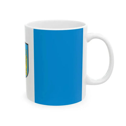POL Grodzisk Wielkopolski flag (Poland) White Coffee Mug - Go Mug Yourself