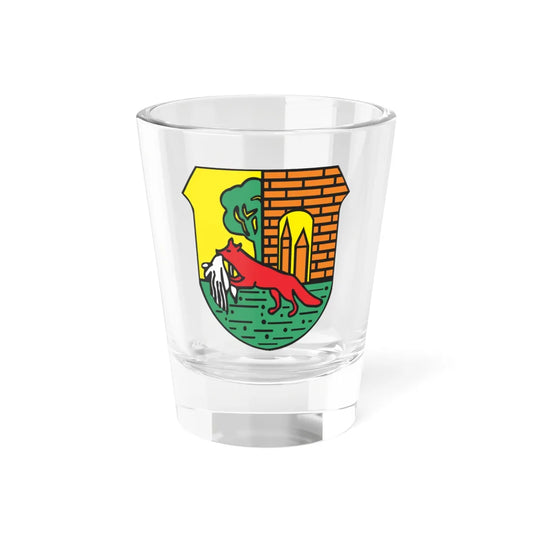 POL Górowo Iławeckie COA (Poland) (Coat of Arms) Shot Glass 1.5oz 1.5oz - Go Mug Yourself