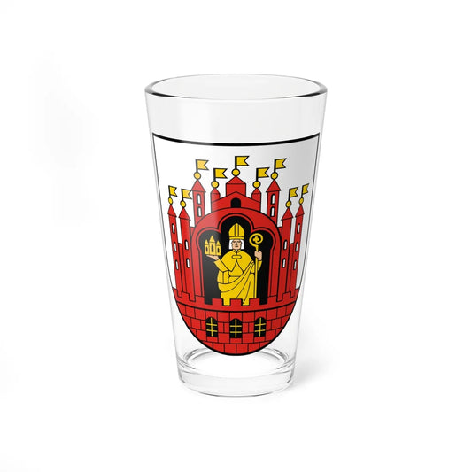 POL Grudziądz COA (Poland) (Coat of Arms) Pint Glass 16oz 16oz - Go Mug Yourself
