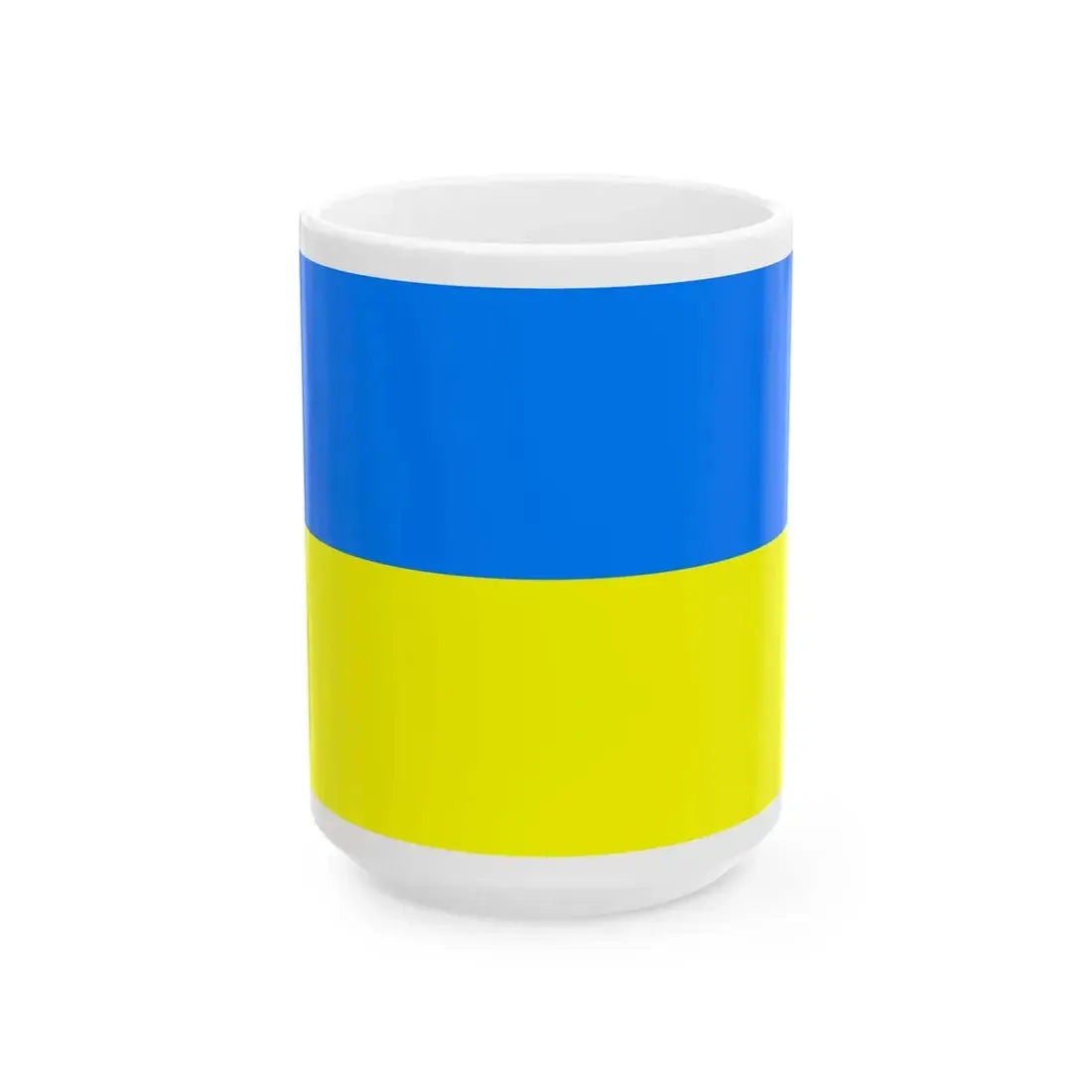 POL Gryfow Slaski Flag (Poland) White Coffee Mug 15oz - Go Mug Yourself