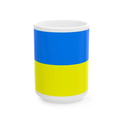 POL Gryfow Slaski Flag (Poland) White Coffee Mug 15oz - Go Mug Yourself