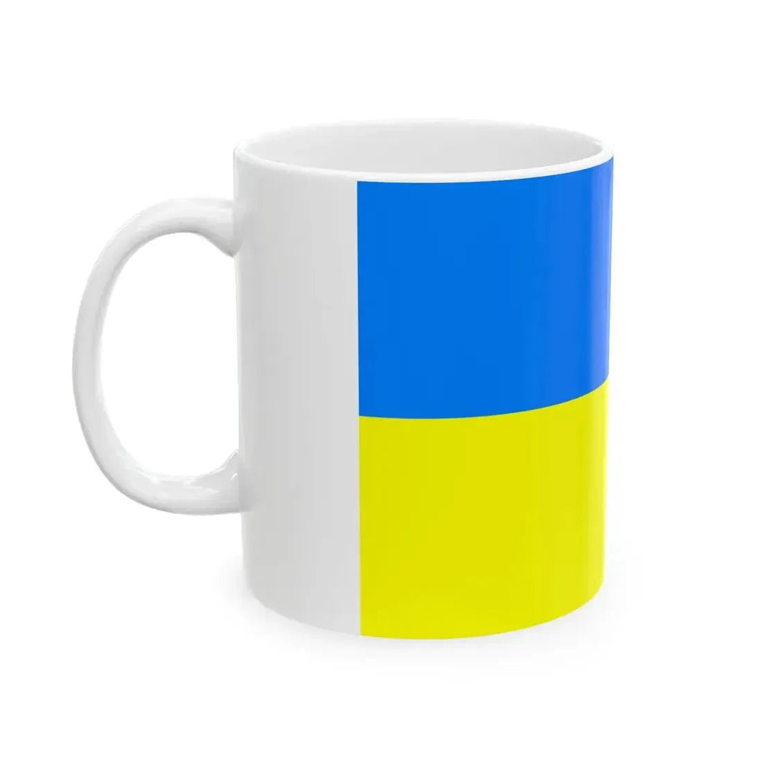 POL Gryfow Slaski Flag (Poland) White Coffee Mug - Go Mug Yourself