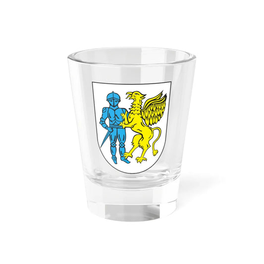 POL Gryfów Śląski COA (Poland) (Coat of Arms) Shot Glass 1.5oz 1.5oz - Go Mug Yourself