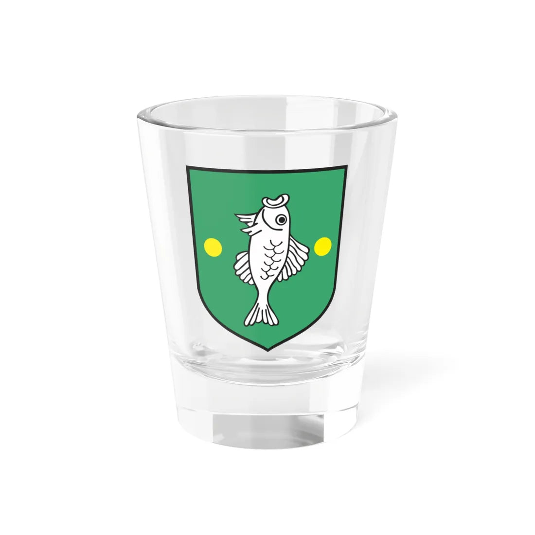 POL Górzno COA (Poland) (Coat of Arms) Shot Glass 1.5oz 1.5oz - Go Mug Yourself
