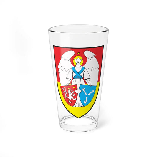 POL Głubczyce COA (Poland) (Coat of Arms) Pint Glass 16oz 16oz - Go Mug Yourself
