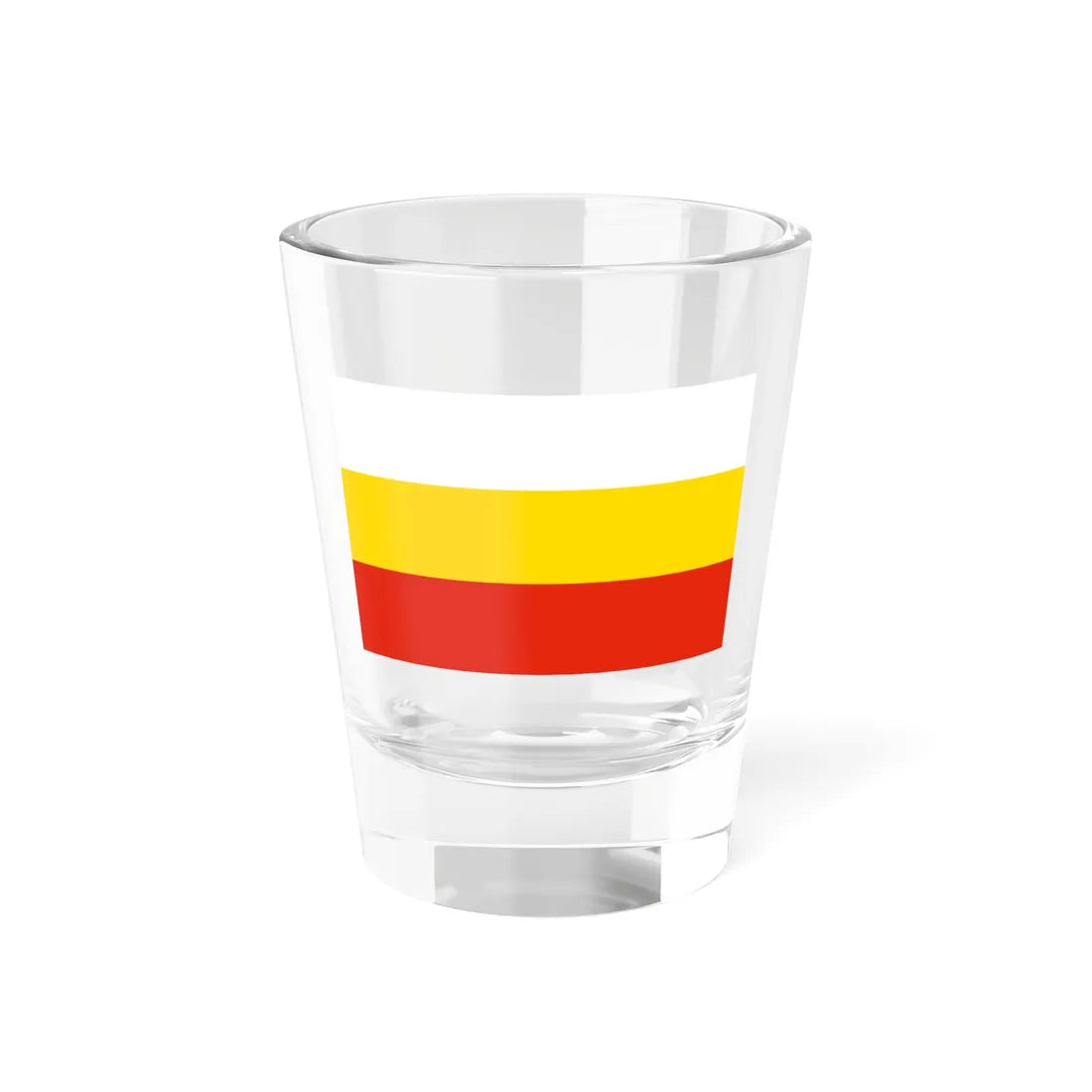 POL Gubin flag (Poland) Shot Glass 1.5oz 1.5oz - Go Mug Yourself
