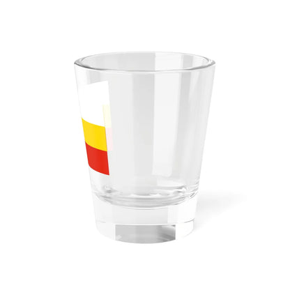 POL Gubin flag (Poland) Shot Glass 1.5oz - Go Mug Yourself