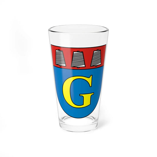 POL Głuszyca COA (Poland) (Coat of Arms) Pint Glass 16oz 16oz - Go Mug Yourself