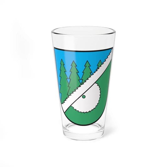 POL Hajnówka COA (Poland) (Coat of Arms) Pint Glass 16oz 16oz - Go Mug Yourself