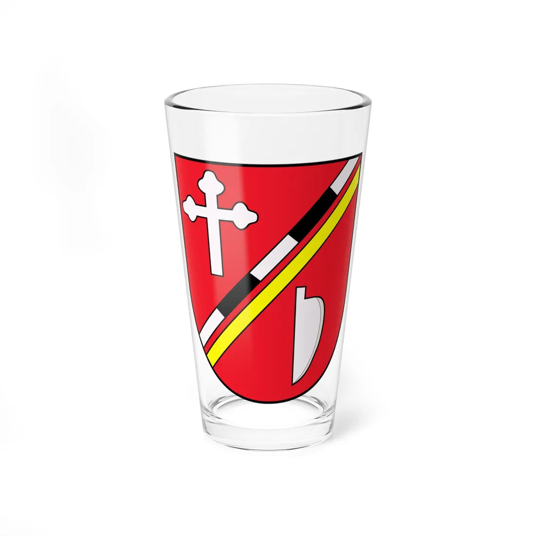 POL Halinów COA (Poland) (Coat of Arms) Pint Glass 16oz 16oz - Go Mug Yourself