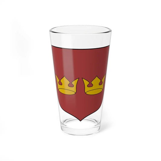 POL Harmęże COA (Poland) (Coat of Arms) Pint Glass 16oz 16oz - Go Mug Yourself