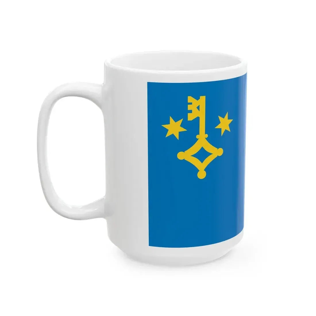 POL Hel flag (Poland) White Coffee Mug - Go Mug Yourself