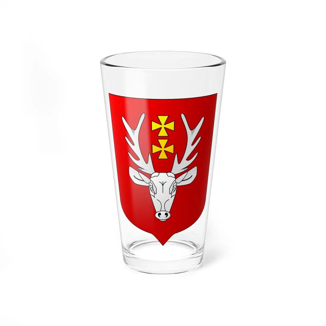 POL Hrubieszów COA (Poland) (Coat of Arms) Pint Glass 16oz 16oz - Go Mug Yourself