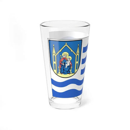 POL Iława flag (Poland) Pint Glass 16oz - Go Mug Yourself
