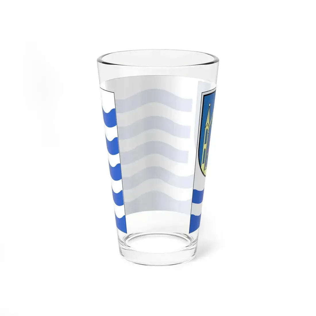 POL Iława flag (Poland) Pint Glass 16oz - Go Mug Yourself