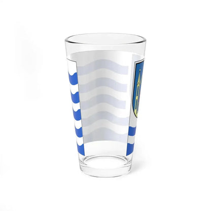POL Iława flag (Poland) Pint Glass 16oz - Go Mug Yourself