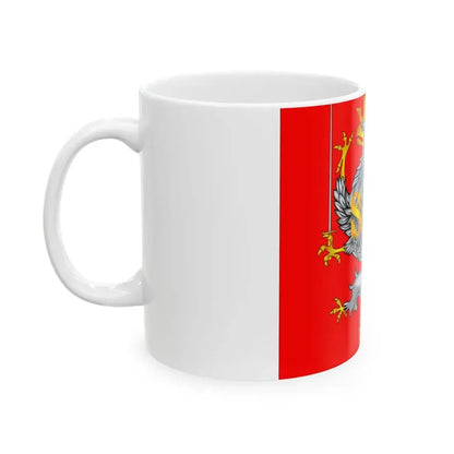POL Inflanty IRP Flag (Latvia) White Coffee Mug - Go Mug Yourself