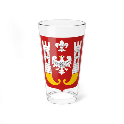 POL Inowrocław COA (Poland) (Coat of Arms) Pint Glass 16oz 16oz - Go Mug Yourself