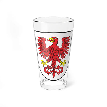 POL Ińsko COA (Poland) (Coat of Arms) Pint Glass 16oz 16oz - Go Mug Yourself