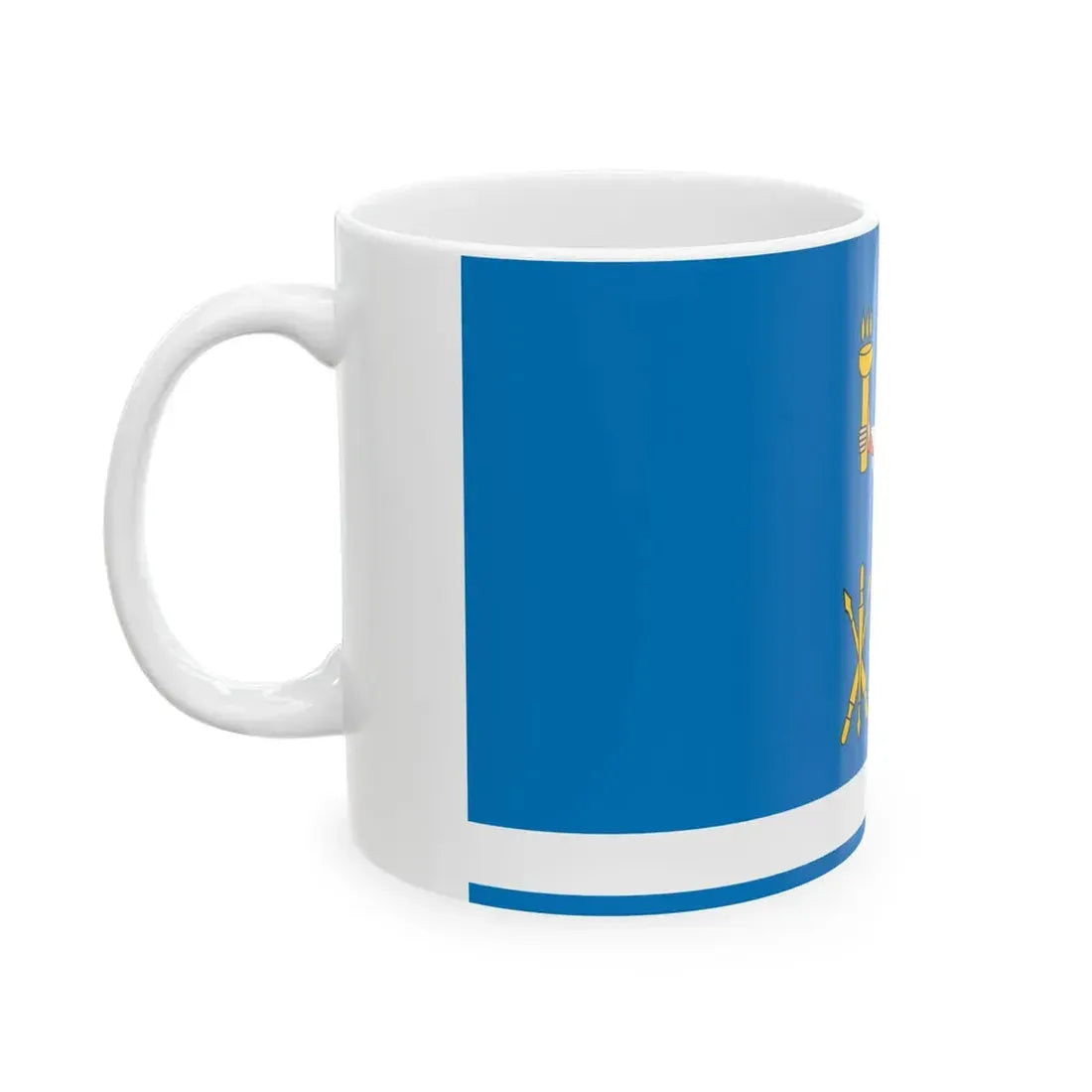 POL Janow Lubelski flag (Poland) White Coffee Mug - Go Mug Yourself