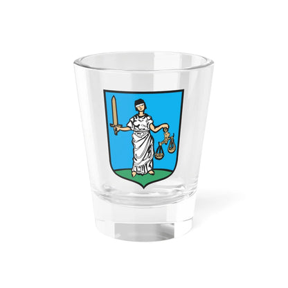 POL Janowiec Wielkopolski COA (Poland) (Coat of Arms) Shot Glass 1.5oz 1.5oz - Go Mug Yourself