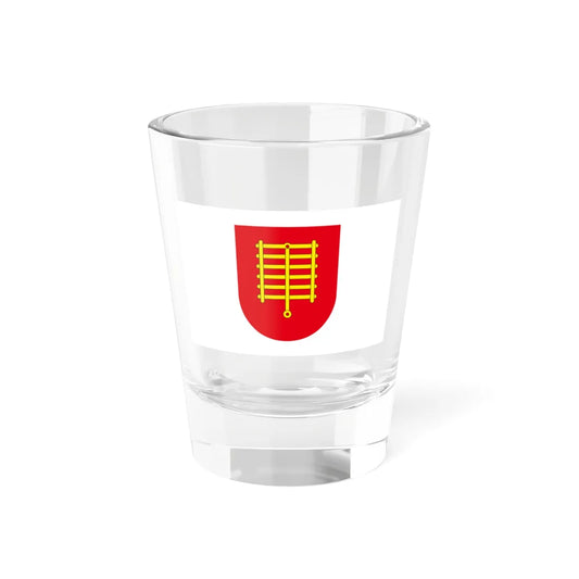 POL Jaraczewo flag (Poland) Shot Glass 1.5oz 1.5oz - Go Mug Yourself