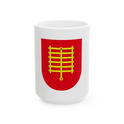 POL Jaraczewo flag (Poland) White Coffee Mug 15oz - Go Mug Yourself