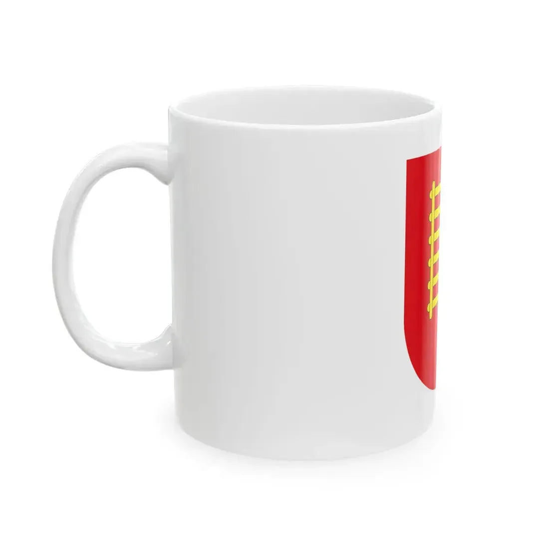 POL Jaraczewo flag (Poland) White Coffee Mug - Go Mug Yourself
