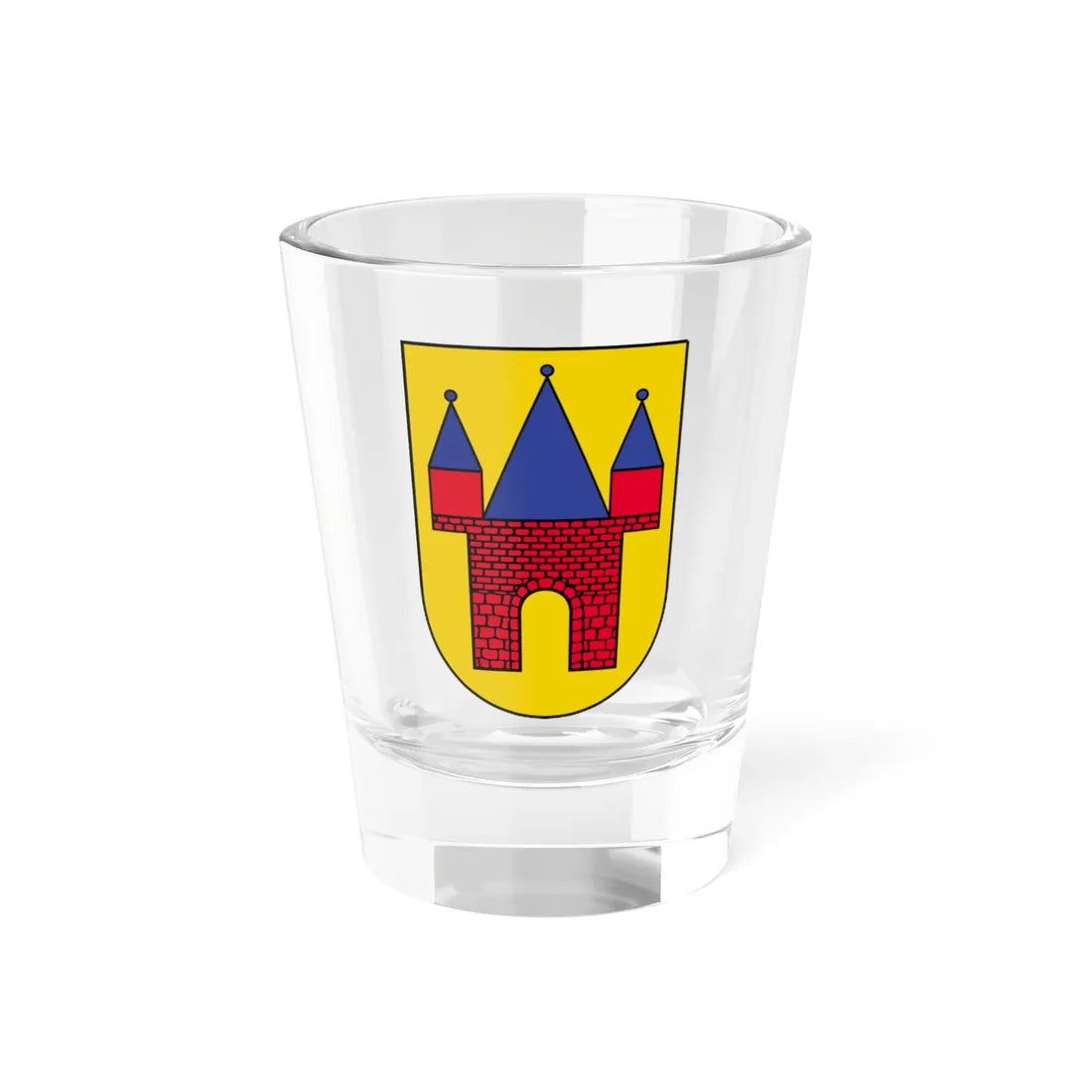 POL Jarocin COA (Poland) (Coat of Arms) Shot Glass 1.5oz 1.5oz - Go Mug Yourself