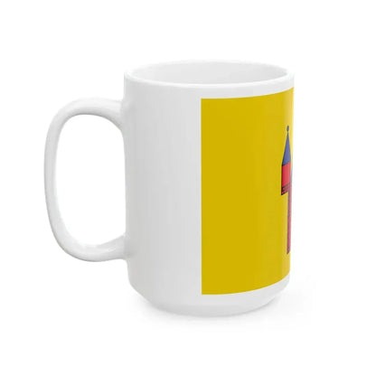 POL Jarocin flag (Poland) White Coffee Mug - Go Mug Yourself