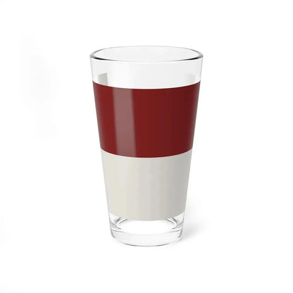 POL Jarosław flag (Poland) Pint Glass 16oz 16oz - Go Mug Yourself