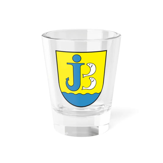 POL Jastarnia COA (Poland) (Coat of Arms) Shot Glass 1.5oz 1.5oz - Go Mug Yourself