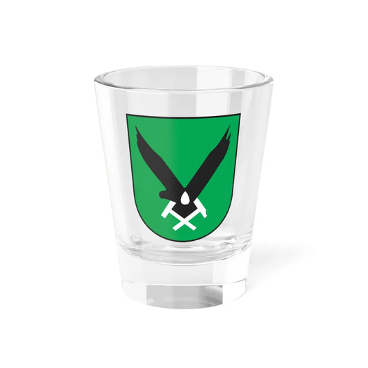 POL Jastrzębie-Zdrój COA (Poland) (Coat of Arms) Shot Glass 1.5oz 1.5oz - Go Mug Yourself