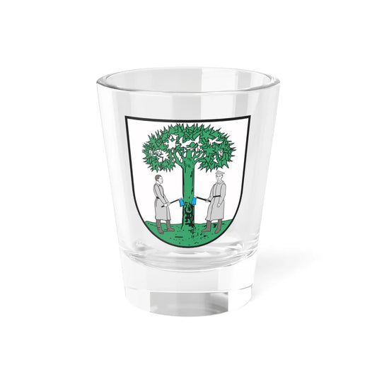 POL Jaworzno COA old (Poland) (Coat of Arms) Shot Glass 1.5oz 1.5oz - Go Mug Yourself