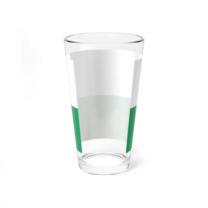 POL Jaworzno flag (Poland) Pint Glass 16oz - Go Mug Yourself