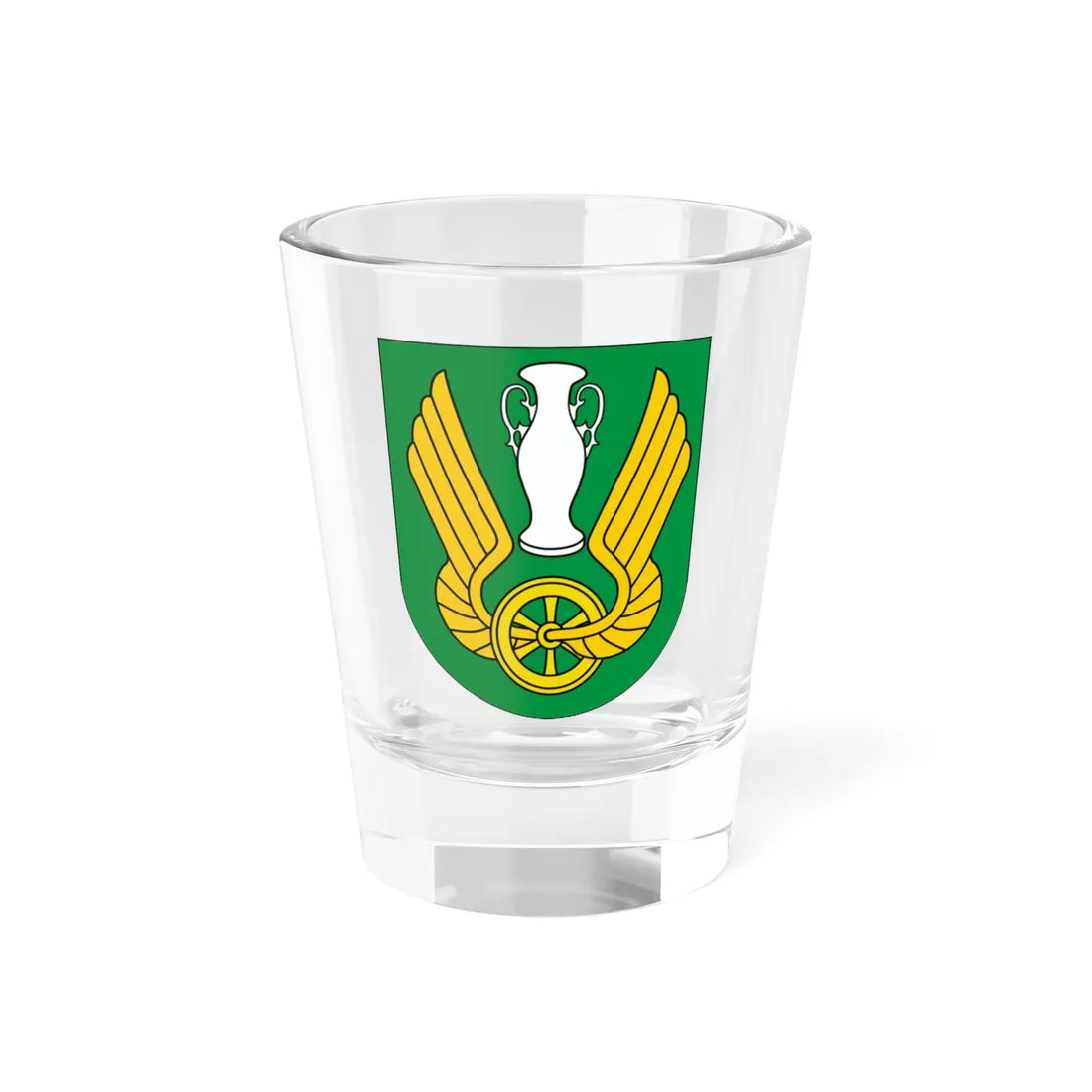 POL Jaworzyna Śląska alt COA (Poland) (Coat of Arms) Shot Glass 1.5oz 1.5oz - Go Mug Yourself