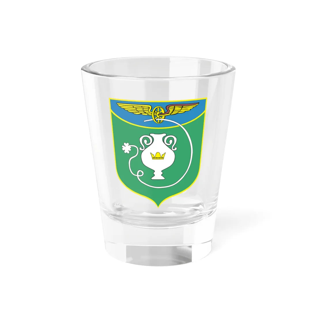 POL Jaworzyna Śląska COA (Poland) (Coat of Arms) Shot Glass 1.5oz 1.5oz - Go Mug Yourself
