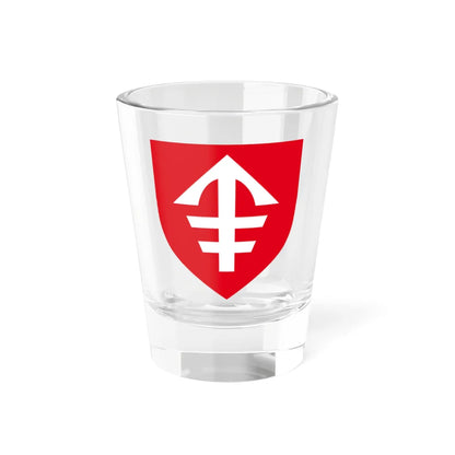 POL Jędrzejów COA (Poland) (Coat of Arms) Shot Glass 1.5oz - Go Mug Yourself