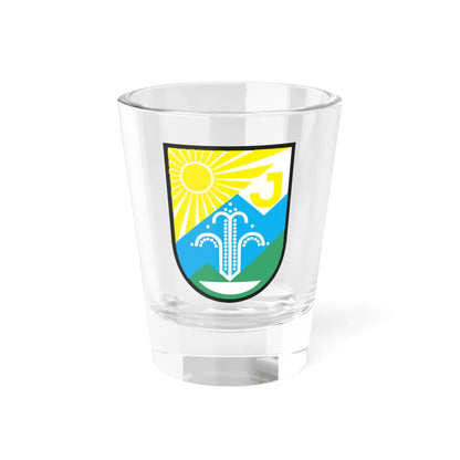 POL Jedlina Zdrój COA (Poland) (Coat of Arms) Shot Glass 1.5oz 1.5oz - Go Mug Yourself