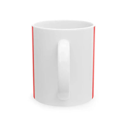 POL Jedlina-Zdroj flag (Poland) White Coffee Mug - Go Mug Yourself