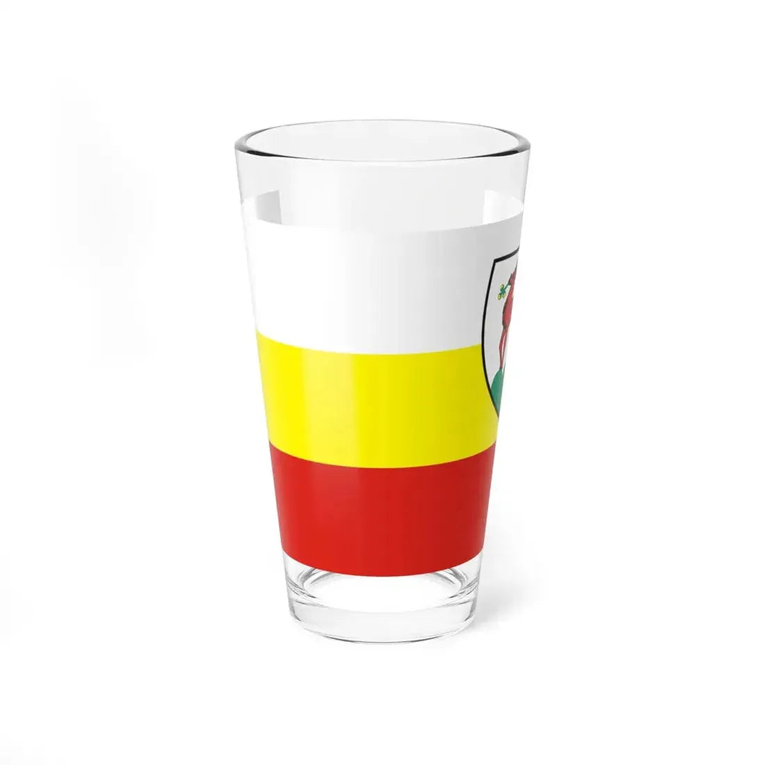 POL Jelenia Gora flag (Poland) Pint Glass 16oz 16oz - Go Mug Yourself
