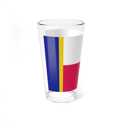 POL Jozefow flag (Poland) Pint Glass 16oz - Go Mug Yourself
