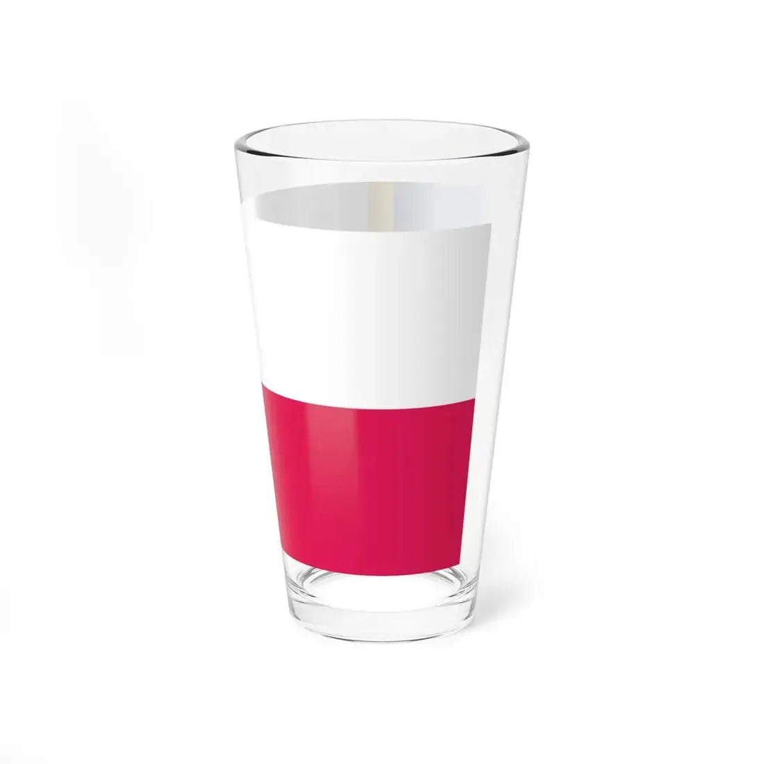 POL Jozefow flag (Poland) Pint Glass 16oz - Go Mug Yourself