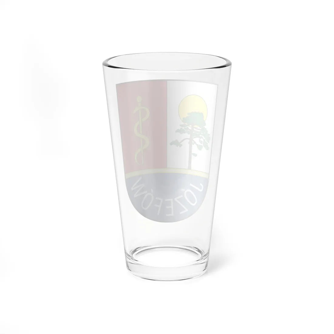 POL Józefów Mazowiecki COA (Poland) (Coat of Arms) Pint Glass 16oz - Go Mug Yourself