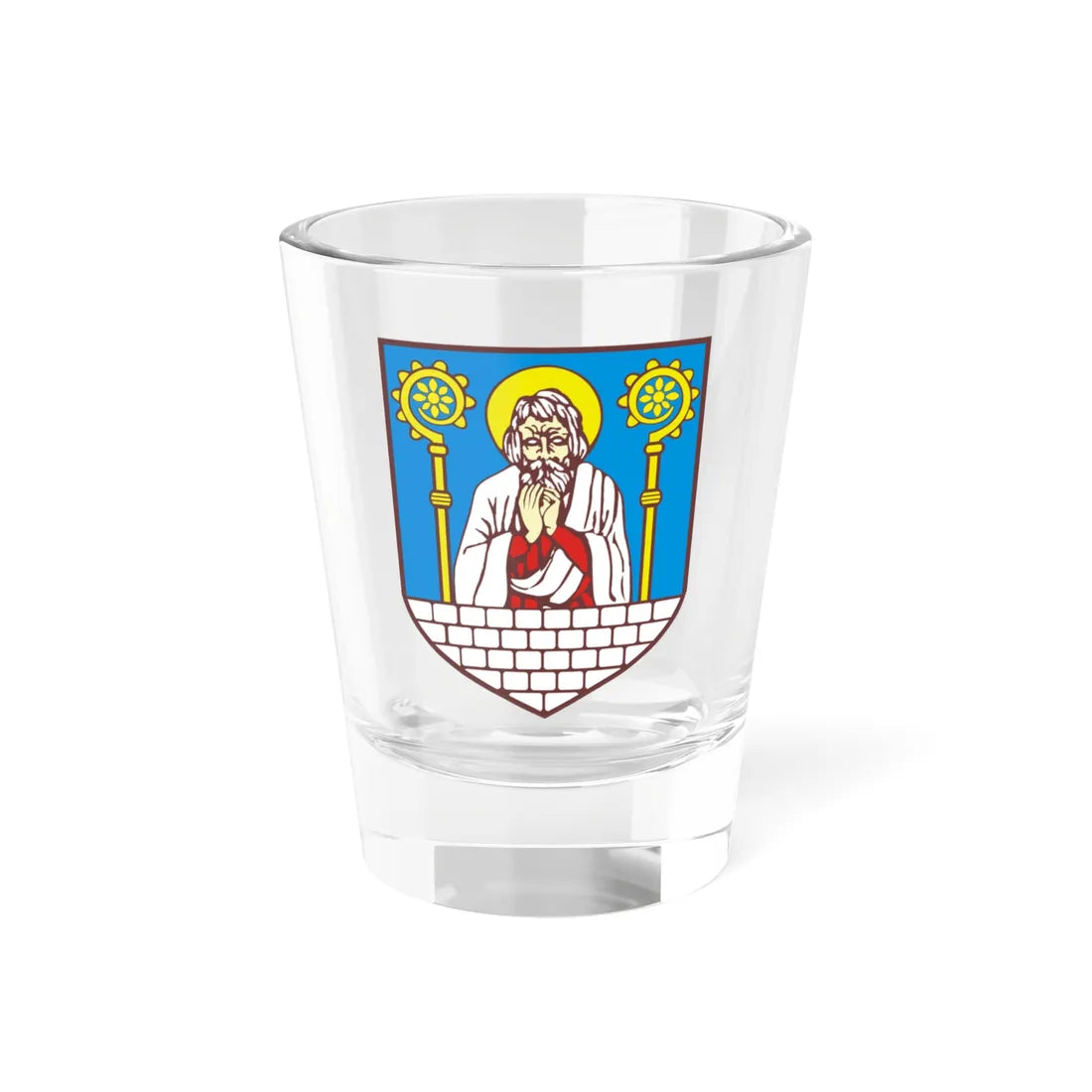POL Kamień Pomorski COA (Poland) (Coat of Arms) Shot Glass 1.5oz 1.5oz - Go Mug Yourself