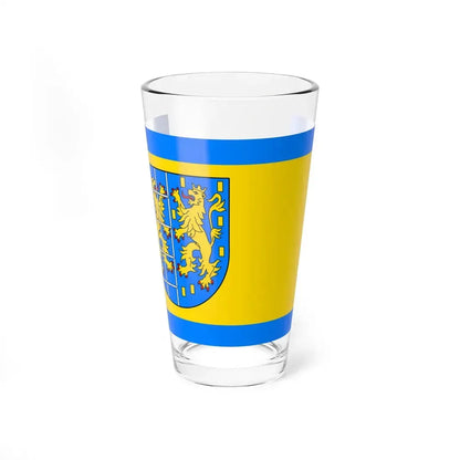 POL Kamieniec Zabkowicki flag (Poland) Pint Glass 16oz 16oz - Go Mug Yourself