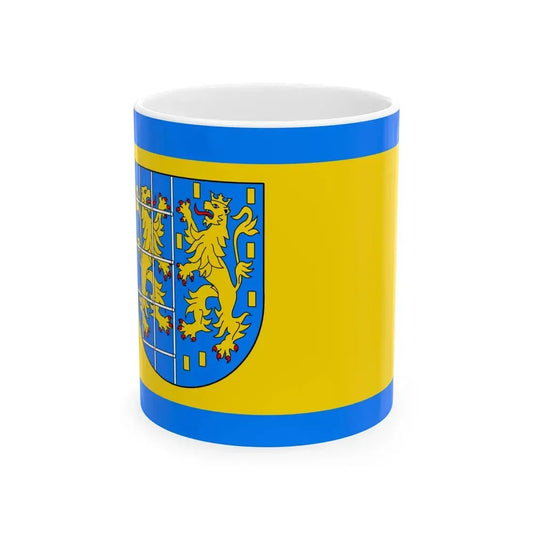 POL Kamieniec Zabkowicki flag (Poland) White Coffee Mug 11oz - Go Mug Yourself